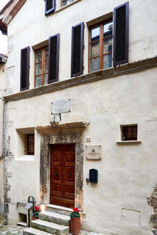 Palazzo Pio III - Residenza D'Epoca Bed & Breakfast Sarteano Exterior foto